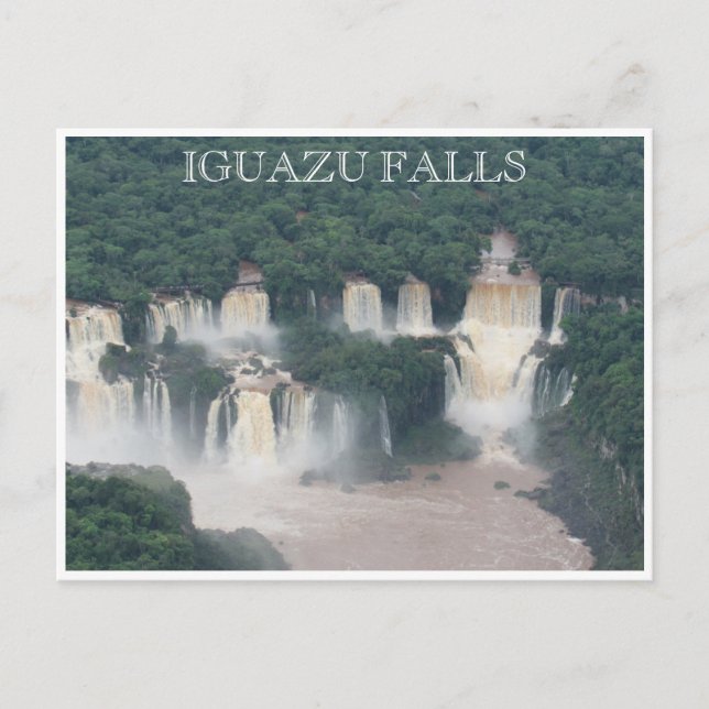 Carte Postale iguazu cataratas brésil (Devant)