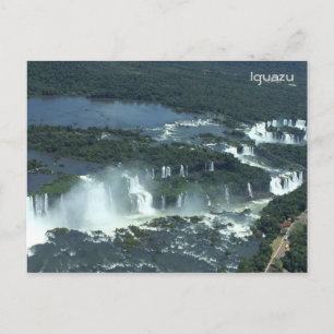 Carte Postale Iguazu chutes - Vue aérienne