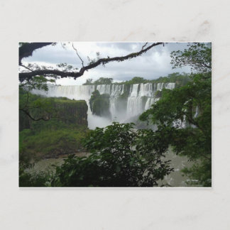 Carte Postale Iguazu Falls Argentina
