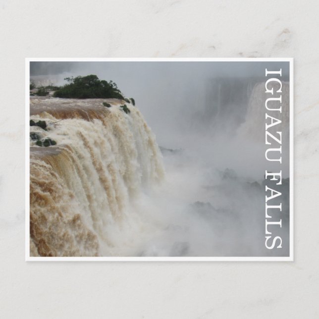 Carte Postale iguazu tombe gris (Devant)