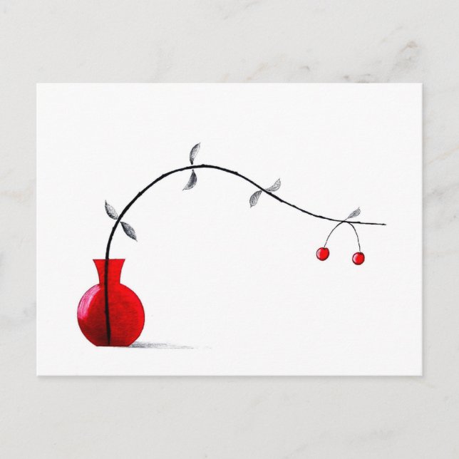 Carte Postale Ikebana Chabana (Devant)