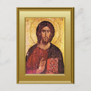 Carte Postale Ikon du Christ