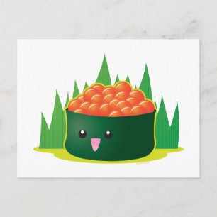 Carte Postale Ikura Sushi