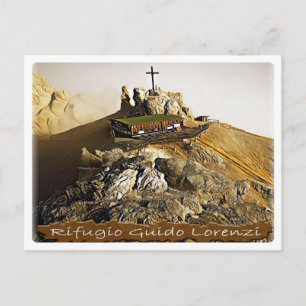 Carte Postale Il - cabane alpine Guido Lorenzi - Dolomiti -