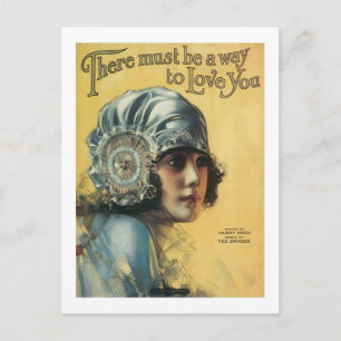 Carte Postale Il Doit Y Avoir Une Façon De Vous Aimer Vintage So