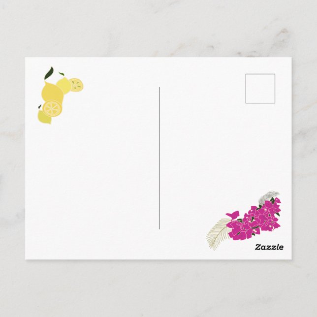 Carte Postale Il dolce far niente (Dos)