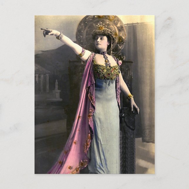 Carte Postale Il Est Allé De Cette Manière (Devant)