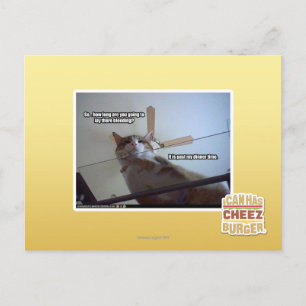 Carte Postale Il est plus tard que mon dîner