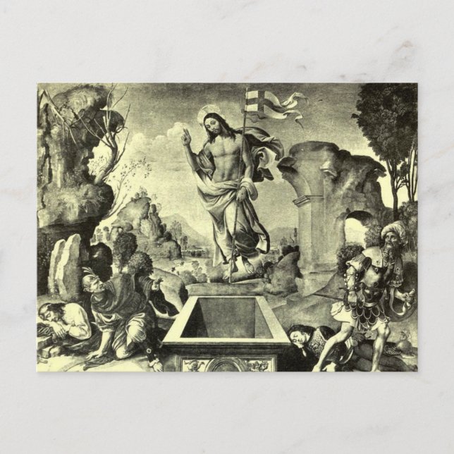 Carte Postale Il est ressuscité ! (Devant)