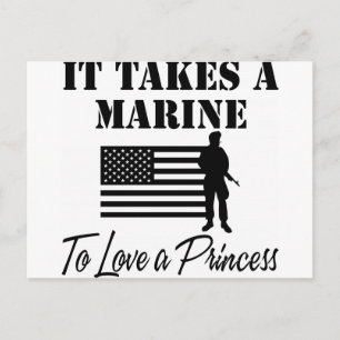 Carte Postale Il Faut Une Marine Pour Aimer Une Princesse