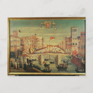 Carte Postale Il Gioco del Ponte dei Pisani