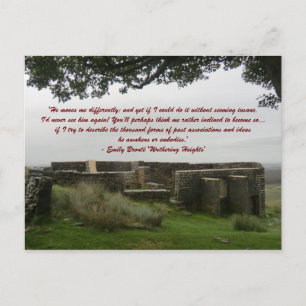 Carte Postale Il Me Déplace Différemment - Il Tourne Les Hauteur