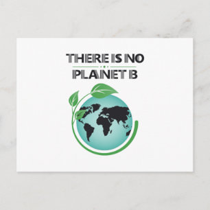 Carte Postale Il N'Y A Pas De Planète B Sensibilisation De l'env