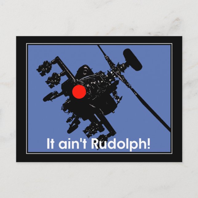Carte Postale il s'agit de aint rudolph (Devant)