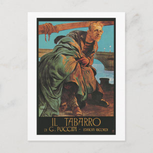 Carte postale Il Tabarro (Giacomo Puccini)