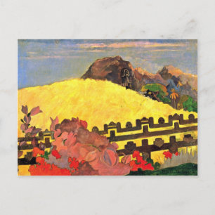 Carte Postale Il Y A Le Temple (Parahi Te Marae) De Paul