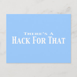 Carte Postale Il y a un hack pour ces cadeaux