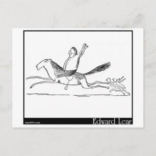 Carte Postale Il y avait une vieille personne de la base