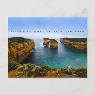 Carte Postale Ile Archway sur Great Ocean Road, Australie
