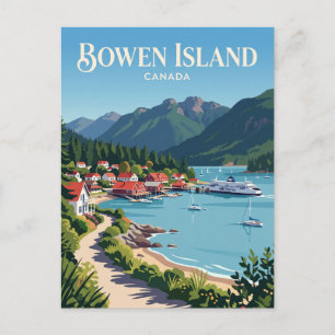 Carte Postale Île Bowen Canada