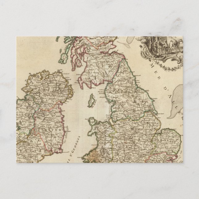 Carte Postale Île britannique 9 (Devant)
