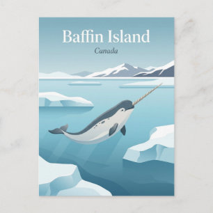 Carte Postale Île de Baffin Canada