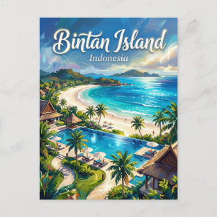 Carte Postale Île de Bintan Indonésie