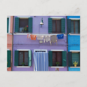 Carte Postale Île de Burano