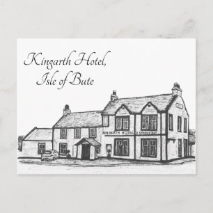 Carte Postale Île de Bute, Kingarth Hotel-