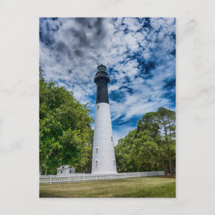 Carte Postale île de chasse phare carolina sud ciel bleu