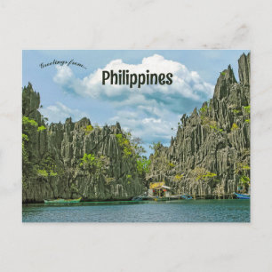 Carte Postale Île de Coron Philippines