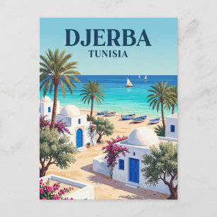 Carte Postale Île de Djerba Tunisie