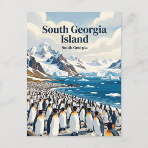 Carte Postale Île de Géorgie du Sud