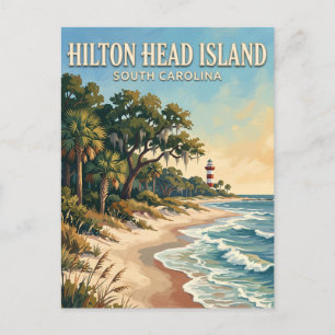 Carte Postale Île de Hilton Head Caroline du Sud