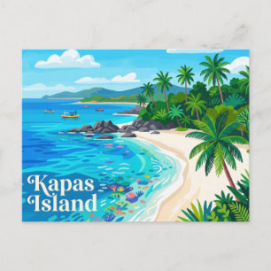 Carte Postale Île de Kapas Malaisie