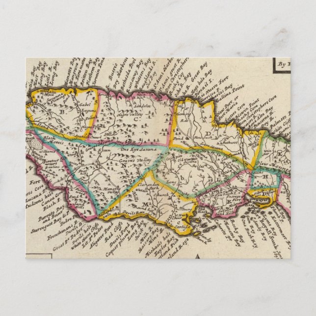 Carte Postale Île de la Jamaïque (Devant)