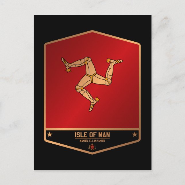 Carte Postale Île de Man (Devant)