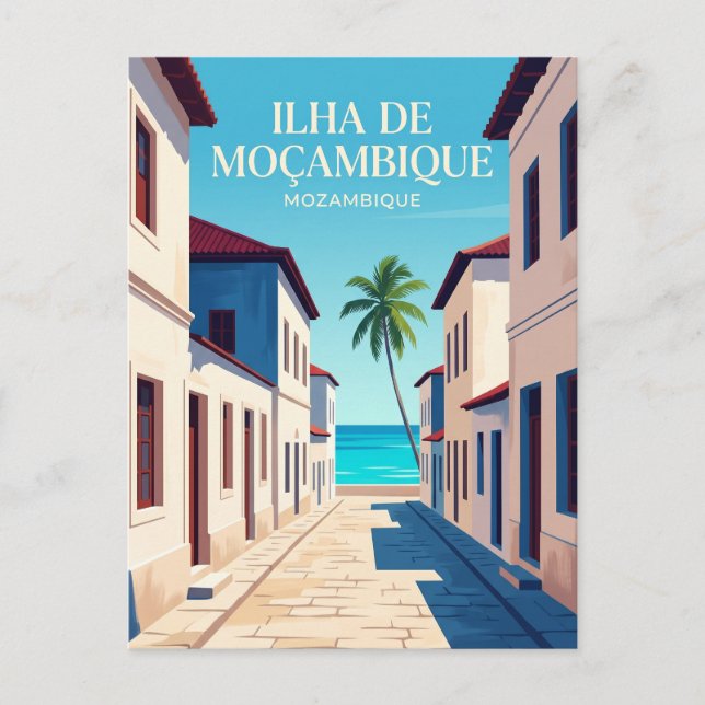 Carte Postale Île de Mozambique Mozambique (Devant)