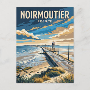 Carte Postale Île de Noirmoutier Passage du Gois France
