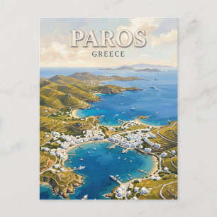 Carte Postale Île de Paros Grèce