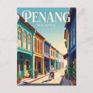 Carte Postale Île de Penang Malaisie