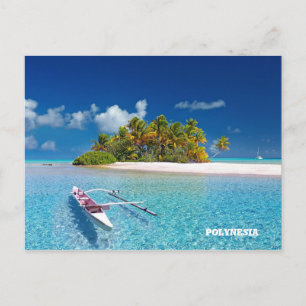 Carte Postale Île de Polynesia