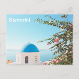 Carte Postale île de Santorin