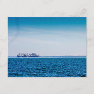 Carte Postale Île de sécurité, Grand lac Saint Marys, Ohio