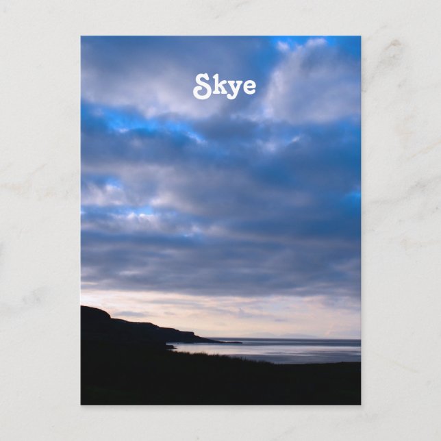 Carte Postale Île de Skye (Devant)