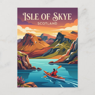 Carte Postale Île de Skye, Écosse