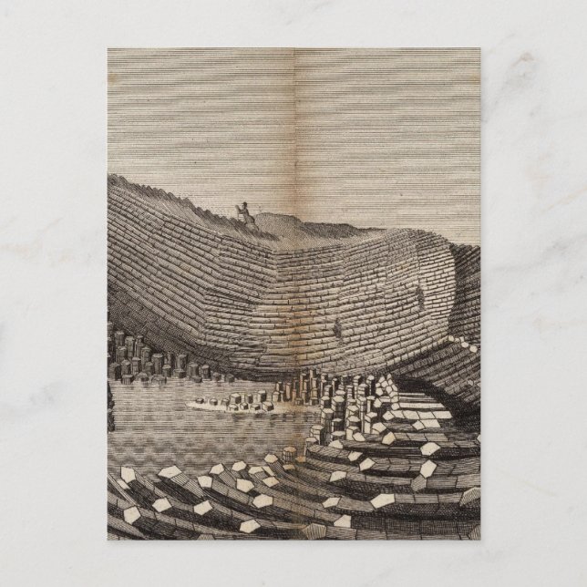 Carte Postale Île de Staffa (Devant)