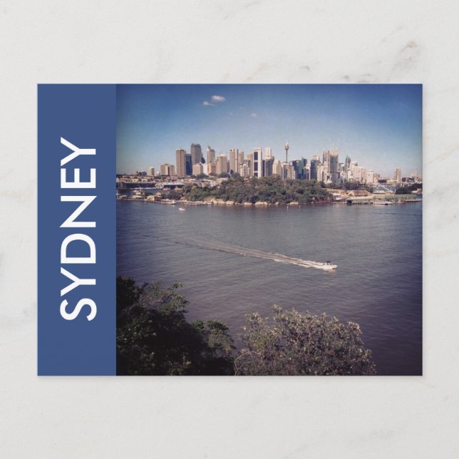 Carte Postale île de sydney (Devant)