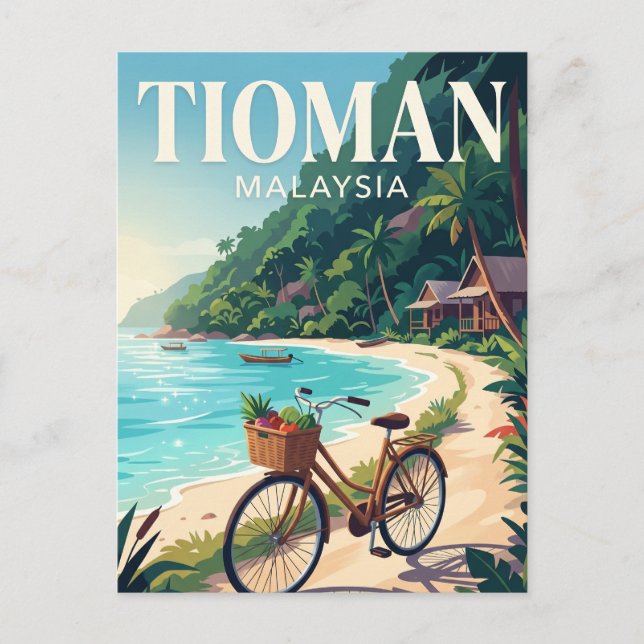 Carte Postale Île de Tioman Malaisie (Devant)