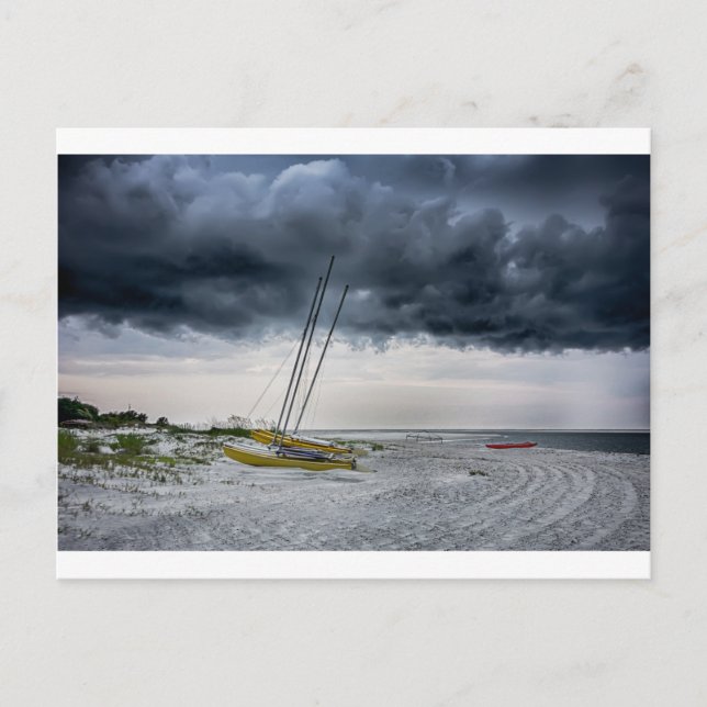 Carte Postale île de tybee plage savannah georgia océan eve (Devant)